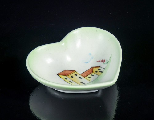 Piattino cuore ceramica - cuore,