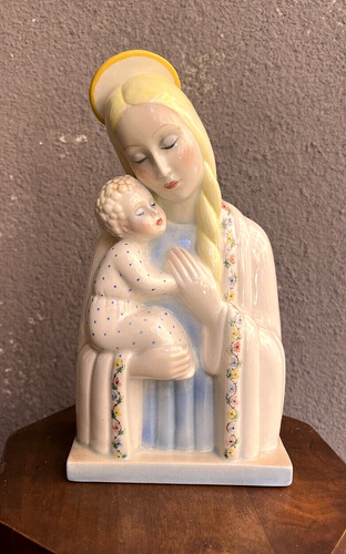 Madonna con bambino ceramica - madonna,