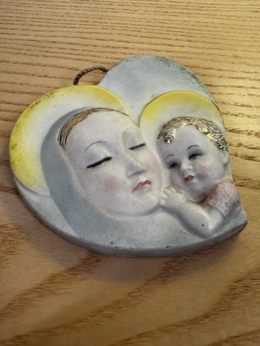 Ceramica lenci torino madonna - ceramica,