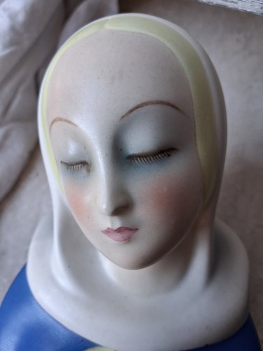 Lenci statuina madonna - lenci,