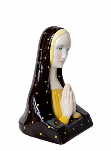 Ceramica lenci madonna mod - ceramica,
